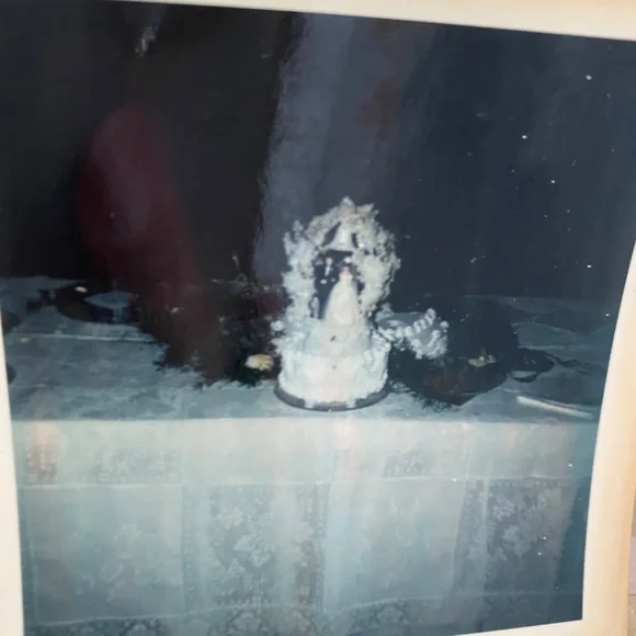 Vintage Cake Wedding Topper - Picture 2 of 3